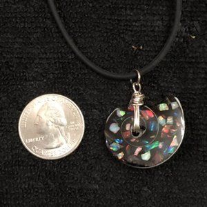 OPAL & SHELL NECKLACE